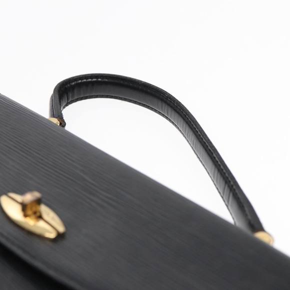 LOUIS VUITTON Epi Malesherbes Hand Bag Black M52372 LV Auth 88398 - Picture 8 of 16